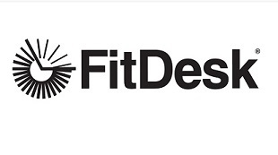 FitDesk Sit-to-Stand Adjustable Desk & Rocelco MAFM Medium Anti-Fatigue Mat Bundle (FD2050MAFM)